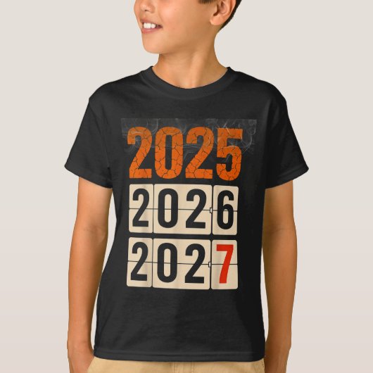 Happy 2026 2027 New Year Funny 67 Meme Six Seven M T-Shirt (Vorderseite)