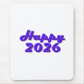 Happy 2026 mousepad (Vorne)