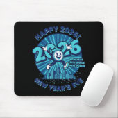 Happy 2026 New Year's Eve Celebration Design  Mousepad (Mit Mouse)