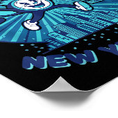 Happy 2026 New Year's Eve Celebration Design  Poster (Ecke)