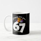 Happy 2026 New Year's Eve Party 67 Six Seven Meme  Kaffeetasse (Links)
