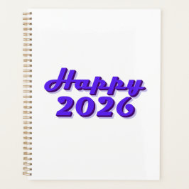 Happy 2026 planer