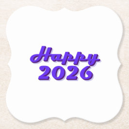 Happy 2026 untersetzer