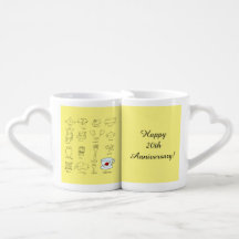 Happy 20 th Wedding Anniversary Gift for Couple