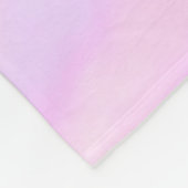 Happy 20th anniversary pink purple pastel name bol fleecedecke (Ecke)