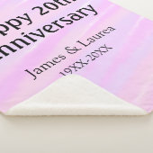 Happy 20th anniversary pink purple pastel name bol sherpadecke (3/4)