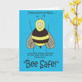 Happy 21 Birthday Sober Good Decision Card Karte (Gelbe Blume)