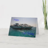 Happy 23rd Birthday Dive boats Karte (Vorderseite)