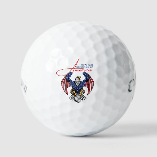 Happy 250th Independence Day America 1776-2026 Golfball (Vorderseite)