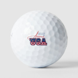 Happy 250th Independence Day America 1776-2026 Golfball