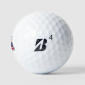 Happy 250th Independence Day America 1776-2026 Golfball (Logo)