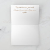 Happy 25. Jubiläum Rose Karte (Innenseite)