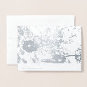 Happy 25 th Silver Wedding Anniversary Foil Card Folienkarte (Rückseite mit Umschlag)