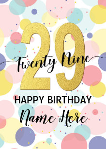 Forever 29 Selbstgemachte Geschenke Geburtstag Geschenke