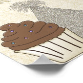 Happy 2. Geburtstag Poster Print (Ecke)