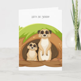 Happy 2. Geburtstagskarte Feiertagskarte