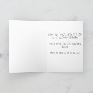 Happy 2. Geburtstagskarte Feiertagskarte