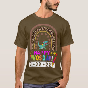 Happy 2 Wosday Dienstag, 2. Februar 2022 Unicorn R T-Shirt