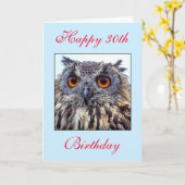 Happy 30. Geburtstagskarte Karte (Gelbe Blume)