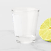 Happy 30th wedding anniversary silver blue glitter schnapsglas (Rechts)