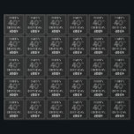 HAPPY 40TH BIRTHDAY; Art Deco Style w/ Custom Name Geschenkpapier<br><div class="desc">This stylish Roaring Twenties era inspired art deco style birthday themed wrapping paper design has the message “HAPPY 40TH BIRTHDAY, ”, along with a customizable recipient name. The number “40th” has a fancy lined look, and there is also a lined border around the birthday greeting message. Luxurious wrapping paper like...</div>