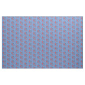 Happy 4. Juli Red White Blue Stoff (Yard (91,4 cm))