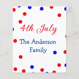 Happy 4. Juli Unabhängigkeitstag hinzufügen Famili