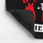 Happy 4th Birthday To My New Heart, Transplant Ann Mousepad (Ecke)