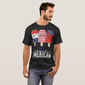 Happy 4th Of July Patriotic Popsicle US Flag 4th O T-Shirt (Vorne ganz)