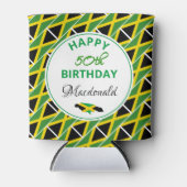HAPPY 50. BIRTHDAY Jamaica Flag Custom Keepake Dosenkühler (Vorderseite)