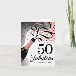 Happy 50. Geburtstag Sibling Einladung