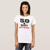 Happy 50 Geburtstag T-Shirt (Vorne ganz)