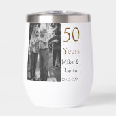 Happy 50. Jubiläum fügen Sie Pärchen Namen Datum H (Vorderseite)