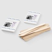 Happy 50. Jubiläum fügen Sie Pärchen Namen Datum H Fächer (Non-assembled)