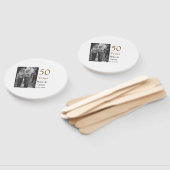 Happy 50. Jubiläum fügen Sie Pärchen Namen Datum H Fächer (Non-assembled)