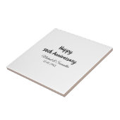 Happy 50. Jubiläum fügen Sie Pärchen Namen Datum H Fliese (Seite)