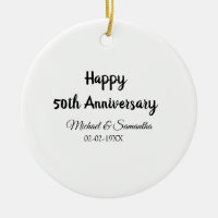 Happy 50. Jubiläum fügen Sie Pärchen Namen Datum H