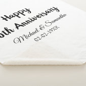 Happy 50. Jubiläum fügen Sie Pärchen Namen Datum H Sherpadecke (3/4)