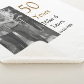 Happy 50. Jubiläum fügen Sie Pärchen Namen Datum H Sherpadecke (3/4)