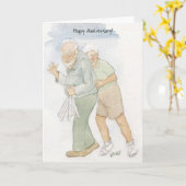 Happy 50. Jubiläumskarte Karte (Gelbe Blume)