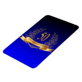 Happy 50 th Wedding AnniversaryFlexibles Foto Magn Magnet (Linke Seite)