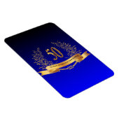 Happy 50 th Wedding AnniversaryFlexibles Foto Magn Magnet (Rechte Seite)