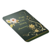 Happy 50. Wedding Anniversary Flex Foto Magnet (Rechte Seite)