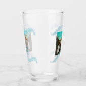 Happy 50th anniversary add couple name date weddin glas (Rechts)