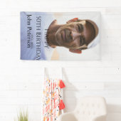 Happy 50th birthday name photo year man simple min banner (Insitu)