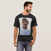 Happy 50th birthday name photo year man simple min T-Shirt (Vorne ganz)