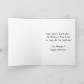 Happy 55. Geburtstagskarte Karte (Innenseite)