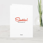 "Happy 57Irgendwas" - Rosh Hashanah Feiertagskarte (Rückseite)