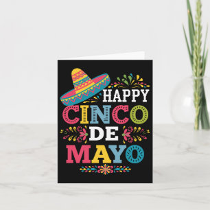 Happy 5 De Mayo Lasse Fiesta Viva Mexico Cinco De  Karte