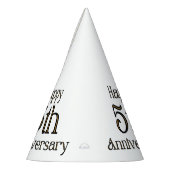 Happy 5th Anniversary Party Hat Partyhütchen (Links)